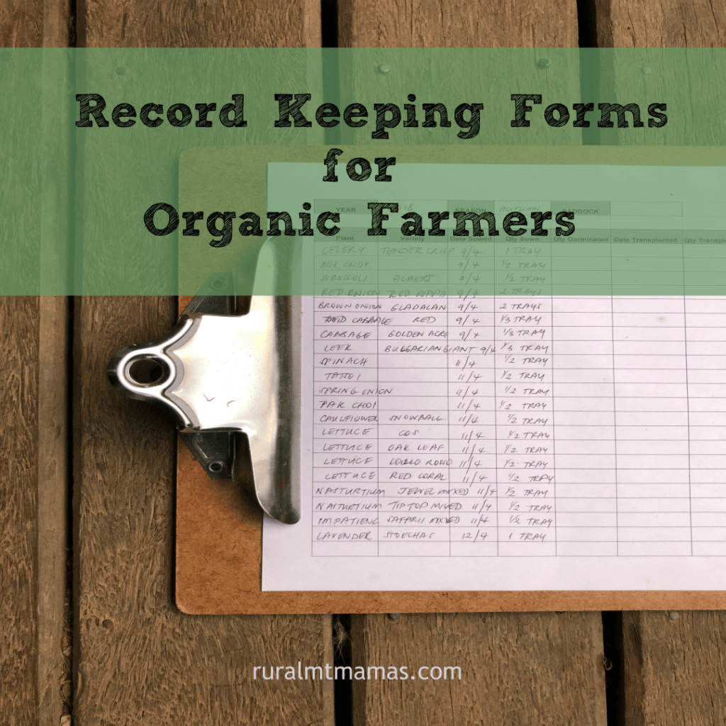 organic record keeping